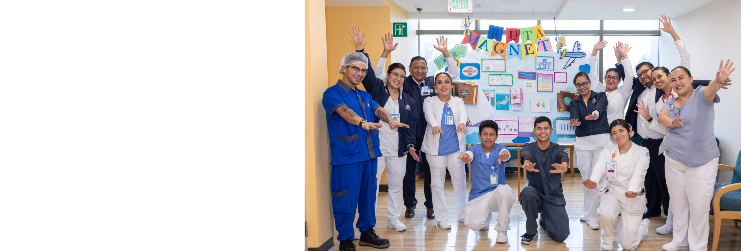 Banner of smiling nurses 